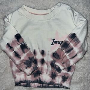 🛍PRETTY Little GIRLS SWEATSHIRT SIZE 0-3 MONTHS 🛍